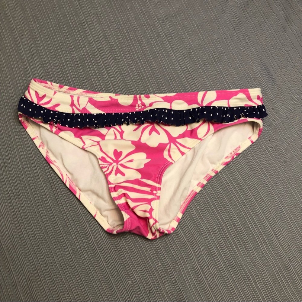 New Girls Beach Native Pink & White Bikini Bottoms 14